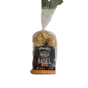 O'Doughs Thins Gluten Free Everything Bagels - 10.6oz/6ct - 1 of 4
