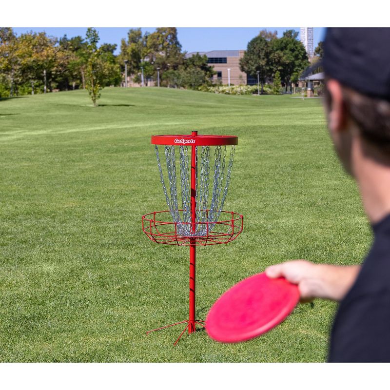 GoSports Regulation Disc Golf Basket - 24 Chain Portable Disc Golf Target, 4 of 7