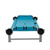 Disc-O-Bed Youth Single Cot Kid-O-Bed with Storage Organizer for Easy Gear Access & Carry Bag for Hassle-Free Transport, Indoor or Outdoor Use, Teal - 2 of 4