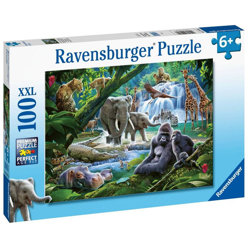 Ravensburger Jungle Animals XXL Jigsaw Puzzle - 100pc, 3 of 5