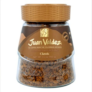 Juan Valdez Classic Freeze Dried Instant Coffee - 3.5oz - 1 of 4