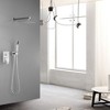 LOVMOR 10 inch Shower Head Bathroom Luxury Rain Mixer Shower Complete Combo Set Wall Mounted - 2 of 4