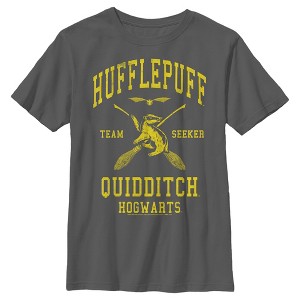 Juniors Womens Harry Potter Hufflepuff Quidditch Seeker Racerback Tank Top - 1 of 4