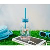 Silver Buffalo Disney Pixar Ratatouille Gusteau's Glass Milk Bottle With Straw | Hold 15 Ounces - 4 of 4
