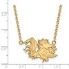 Black Bow Jewelry 10k Yellow Gold South Carolina Gamecocks NCAA Necklace 18 Inch - 2 of 4