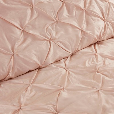Blush King Microfiber Down Alternative 24-Piece Bedding Set