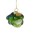 Northlight Prince Frog in a Crown Glass Christmas Ornament - 3" - Green and Blue - image 3 of 4