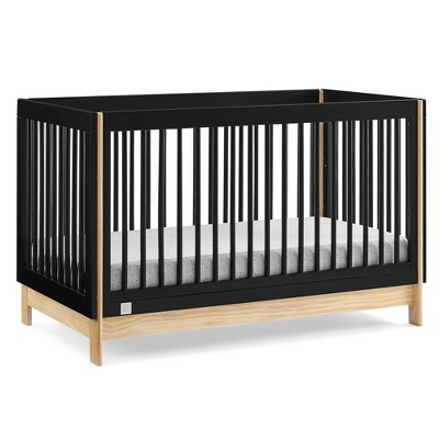 BabyGap by Delta Children Tate 4-in-1 Convertible Crib - Greenguard Gold Certified - Black/Natural