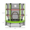 HFYee Kids Trampoline with Safety Options Indoor & Outdoor Bounce Fun for Children Multiple Sizes & Accessories - 3 of 4