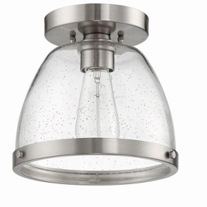 Craftmade Lighting Lodie 1 - Light Flush Mount in  Brushed Polished Nickel - 1 of 3