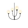 Elegant Lighting Nyomi 36-Inch Brass Chandelier with Classic Glam Style - 3 of 4