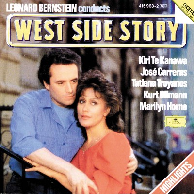 Te Kanawa/Carreras/Bernstein - Leonard Bernstein Conducts West Side Story (LP) (Vinyl)