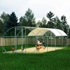 Racxily Large Metal Chicken Coop with Run - 3 of 4