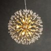 Rennnsan Norvyn 20"W 9-Light Sputnik Dandelion Crystal Modern Glam Dimmable Chandelier - 2 of 4
