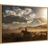 Amanti Art Cowboy By Day and Night I by PHBurchett Framed Canvas Wall Art - 3 of 4