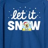 Men's - SpongeBob SquarePants - Let It Snow Long Sleeve Graphic T-Shirt - 2 of 4