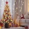 4.5 FT  Premium Snow Flocked Artificial Christmas Tree, Mini Xmas Pine Tree for Christmas Decoration,Yard,Home,Office - 2 of 4