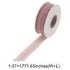 Unique Bargains Ribbon Lace Trim with Cut-out Polyamide 866.14"x1.18" 1 Pc - 3 of 4