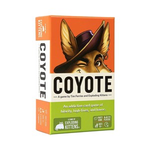 Exploding Kittens Coyote Card Game by Tim Ferriss, Fast-Paced Action ...