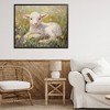 Stupell Industries Sunlight Lamb in Flowers Framed Giclee Art - 3 of 4