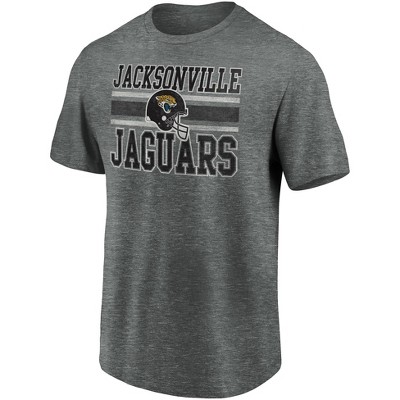 NFL Jacksonville Jaguars Men's Short Sleeve Bi-Blend T-Shirt - S