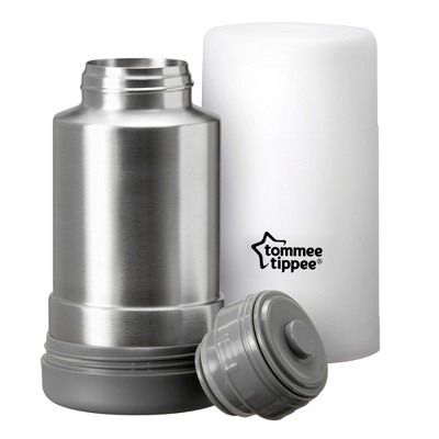 Tommee Tippee Portable Travel Baby Bottle and Food Warmer, Ideal for  Travel, Thermal Insulation, Stainless Steel Flask with Leak-Proof Lid, BPA  Free