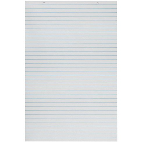 Pacon Primary Chart Paper Pad, 24 X 36 Inches, White, 100 Sheets : Target