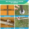 Acekool Carport Canopy – Heavy Duty Portable Garage Shelter with Vent Windows, Easy Assembly, All-Season Protection - 4 of 4