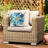 Liora Manne Visions III Garden Indoor/Outdoor Pillow.. - 4 of 4
