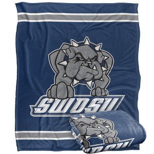 Southwestern Oklahoma State University Primary Logo Silky Touch Blanket White 50x60 - 1 of 4