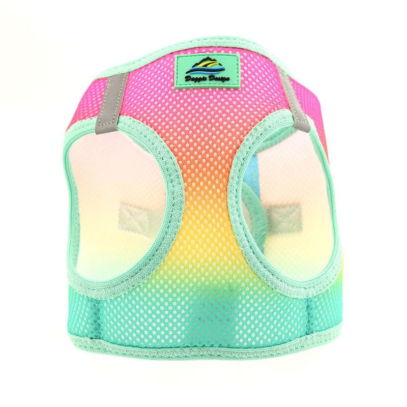 Doggie Design American River Choke Free Dog Harness Ombre Collection-Beach Party, 1 of 5