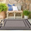 Unique Loom    Outdoor Border Multi Border Area Rug - 2 of 4