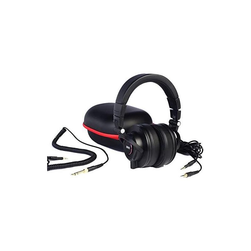 LyxPro Over-Ear Recording Studio Monitor Headphones W/Sound Isolation, 4 of 7