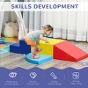 Baofuwish 4 Piece Soft & Safe Kids Climbing Set for Crawling or Sliding - 2 of 4