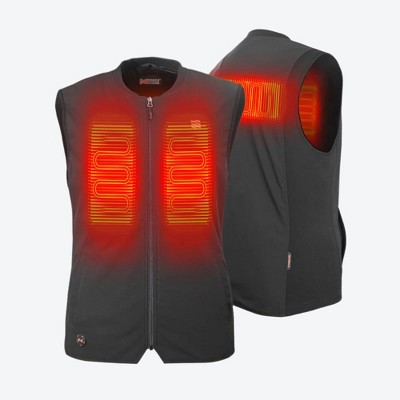 MOBILE WARMING Mens Peak Heated Soft Shell Vest Large Black — фото 2