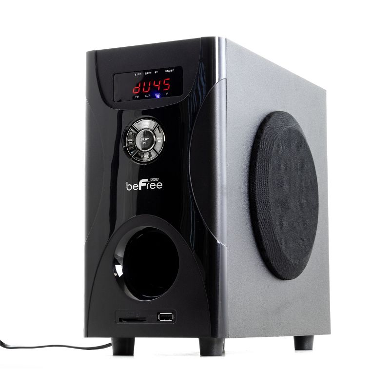 beFree Sound 5.1 Channel Surround Sound Bluetooth Speaker System in Black, 5 of 16