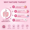 NATURE TARGET Women’s Probiotic: Boost Digestion, Immunity, Gut Health—60B CFU, 14 Strains, Cranberry, D-Mannose, Prebiotics - 90 tabs - 4 of 4