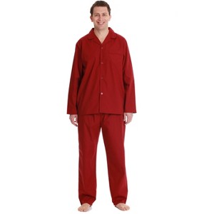 #FollowMe Mens Plaid Flannel Pajama Set  Stylish & Cozy Winter Sleepwear - 1 of 4