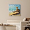 Art Remedy Cheetah Surfer Chic Coastal Wall Art Unframed - 2 of 4