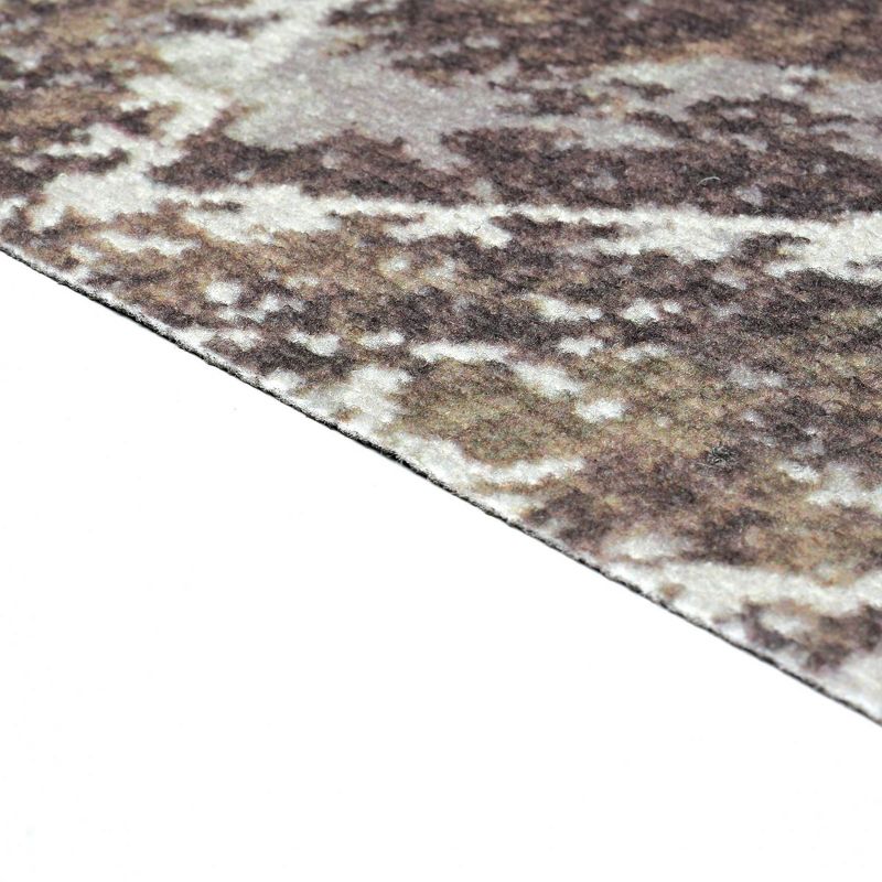 6&#39; x 8&#39; Distressed Outdoor Rug Taupe/White - Foss Floors, 4 of 7