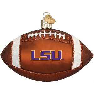 Old World Christmas Blown Glass Ornament for Christmas Tree, LSU Football - 1 of 1