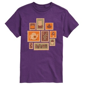 Men's - Instant Message - Fall Stamp Cluster Short Sleeve Graphic T-Shirt - 1 of 4