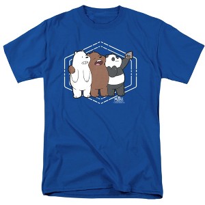 We Bare Bears Selfie Adult T-Shirt - 1 of 4