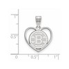 Black Bow Jewelry Sterling Silver Boston Bruins NHL Pendant - 2 of 3