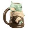 Star Wars' The Mandalorian Grogu 20oz Sculpted Ceramic Mug - 4 of 4