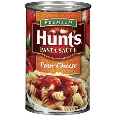 Hunts Four Cheese Pasta Sauce 24 Oz (Pack of 2)