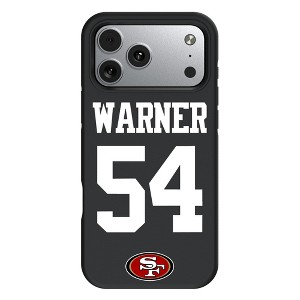 NFL San Francisco 49ers Players Game Tactic Bump Cell Phone Case for Apple iPhone 17 Series - 1 of 4