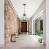 Vynxaria Outdoor Pendant Lights for Porch Black Exterior Chandelier for Gazebo Modern Outside Hanging Lanterns - 2 of 4