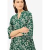 ellos Women's Plus Size Notch Neckline Tiered A-Line Dress - 4 of 4