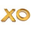 OnDisplay Luxe Acrylic Tic Tac Toe Set, Gold - 3 of 4